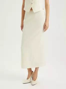 Длинная юбка BGN, кремовый