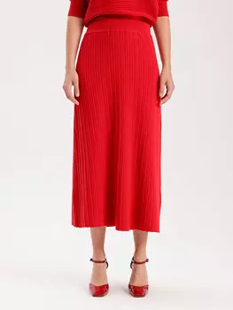 Длинная юбка BGN Rock, красный