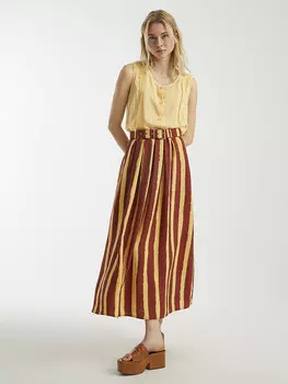 Длинная юбка BGN, желтый