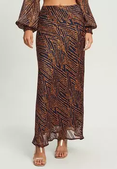 Длинная юбка BWLDR, синий