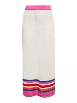 Длинная юбка ebeeza, цвет wollweiss mehrfarbig