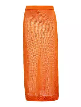 Длинная юбка ebeeza, оранжевый
