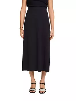 Длинная юбка ESPRIT, черный