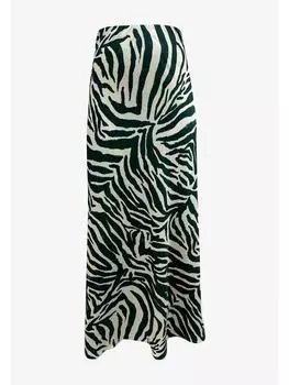 Длинная юбка GINI LONDON, зеленый