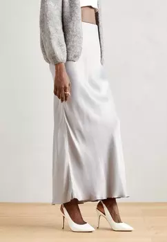 Длинная юбка GLOSSI SKIRT Mos Mosh, серый