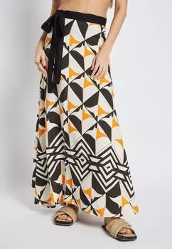Длинная юбка Gonna a portafoglio Be Sunset, цвет Manta