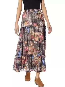 Длинная юбка Heine, красочный