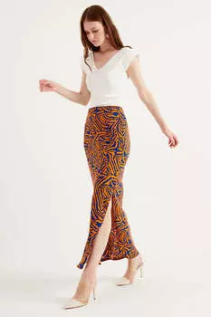 Длинная юбка Herita, синий