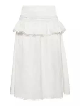 Длинная юбка IZIA, белый