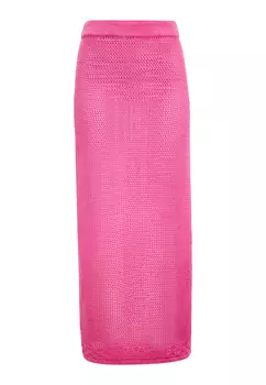 Длинная юбка IZIA, розовый