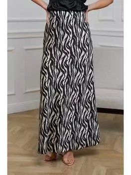 Длинная юбка Josfine, цвет wei/schwarz