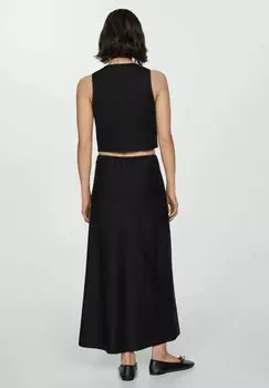 Длинная юбка Lago Mango, черный