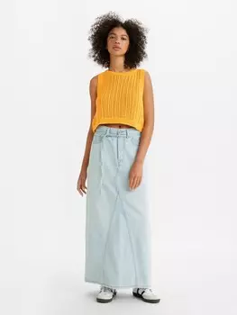 Длинная юбка Levis Jeans, голубой