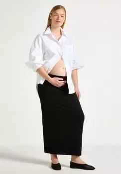 Длинная юбка Lindex, черный