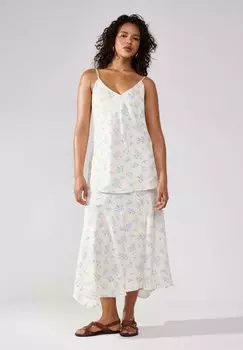 Длинная юбка Lindex, слоновая кость