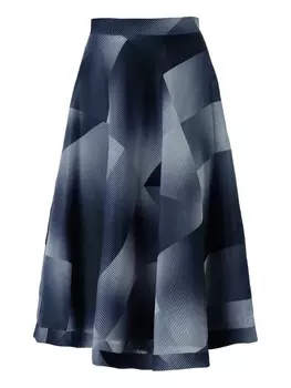 Длинная юбка Mart Visser, цвет elaina demi couture rock marineblau/wei