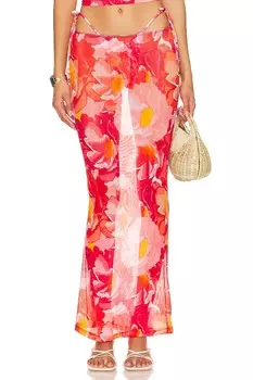 Длинная юбка Mimi Vdm, iris