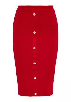 Длинная юбка NAEMI, красный