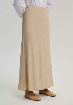 Длинная юбка NATUREL LOOK Touch Priv, бежевый