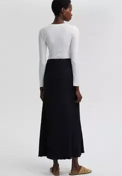 Длинная юбка NATUREL LOOK Touch Priv, черный