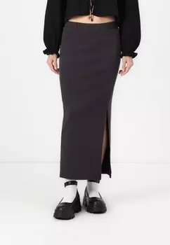 Длинная юбка NMATHEA SKIRT Noisy May, темно-синий