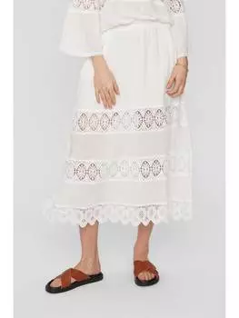 Длинная юбка NMPH, белый