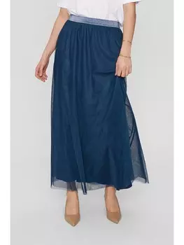 Длинная юбка NMPH, темно-синий