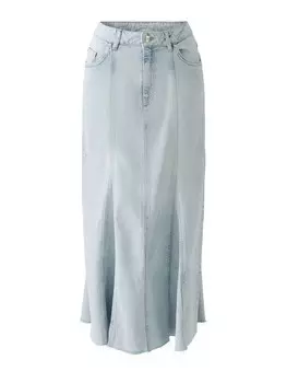 Длинная юбка Oui, цвет lt blue denim