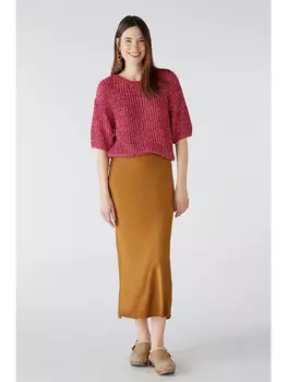 Длинная юбка Oui, кэмел