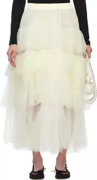Длинная юбка-пачка миди Off-White Simone Rocha