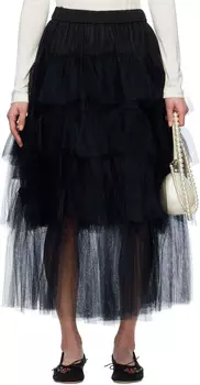 Длинная юбка-пачка миди Simone Rocha