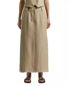 Длинная юбка Peserico, коричневый