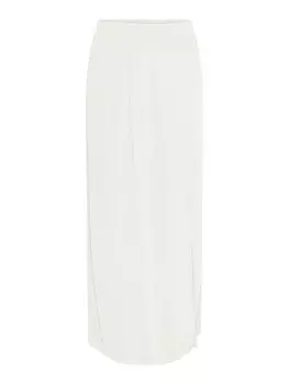 Длинная юбка Pieces, белый
