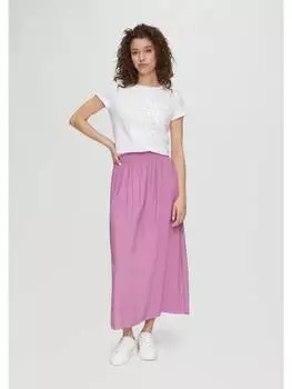 Длинная юбка QS, фиолетовый