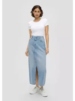 Длинная юбка QS lang, синий