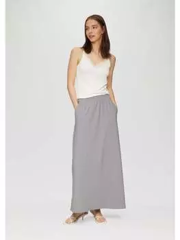 Длинная юбка QS, серый