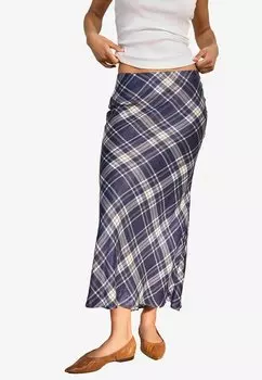 Длинная юбка REGULAR FIT-PRINT Next, синий