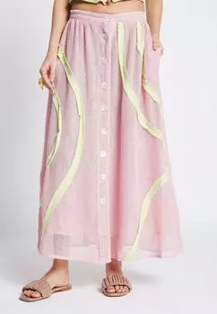 Длинная юбка RIPPLE Be Sunset, фуксия