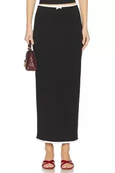 Длинная юбка Rowen Rose, black