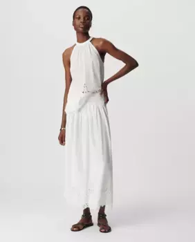 Длинная юбка с эластичной талией IKKS, цвет Crudo