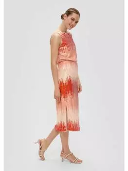 Длинная юбка s.Oliver, цвет pink/rot