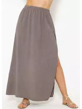 Длинная юбка SASSYCLASSY, коричневый