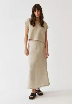 Длинная юбка SENO TATUUM, бежевый