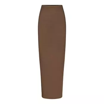 Длинная юбка SKIMS Soft Lounge, цвет Oxide