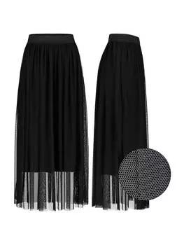 Длинная юбка Sublevel Rock, антрацит