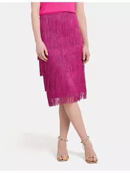 Длинная юбка TAIFUN, цвет magenta
