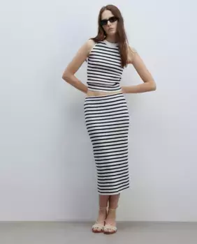 Длинная юбка-труба Sfera, цвет Crudo