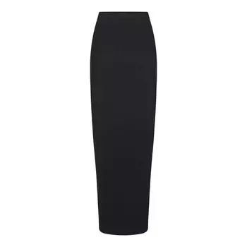 Длинная юбка-трубка SKIMS Soft Smoothing Seamless, цвет Onyx
