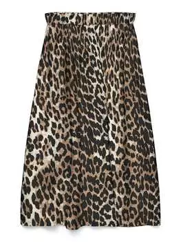 Длинная юбка Vero Moda, бежевый