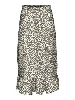 Длинная юбка Vero Moda, цвет creme/grau